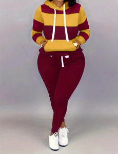 Warm and cozy oufit both for outdoors and home.